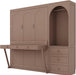 Queen Murphy Bed With Customizable Storage Drawers