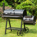 Heavy-Duty Charcoal Outdoor Smoker Grills, Extra Large Offset Smoker (941 SQ.IN. Cooking Area), Charcoal Grill & Smoker Combo for BBQ Patio Cooking