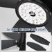 42-Inch LED Ceiling Fan With Remote-Control Low-Profile