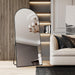 34"X76" Large Mirror Full Length,Nano Glass Oversized Floor Mirror, Arched Full Length Mirrors,Large Standing Mirror,Black Arched Mirrors