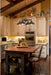 Oil Rubbed Bronze Four-Light Indoor Chandelier 16-Inch
