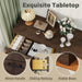 Dresser for Bedroom, Farmhouse 6 Drawers Dressers, Brown