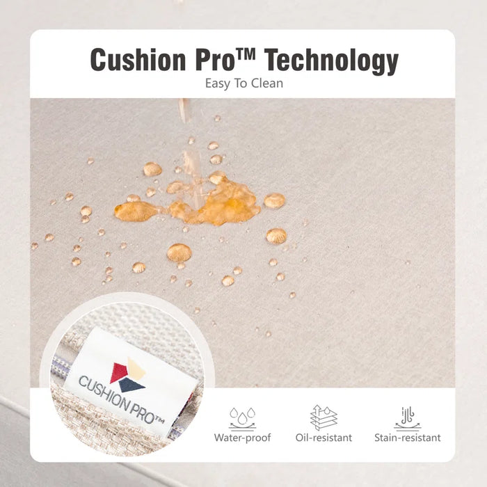 Tapasi 9 - Person Patio Conversation Set with Swivel Lounge Chairs & Optional Firepit Table