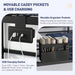 Black Twin Over Twin SpaceSaving BunkBed PremiumEdition