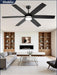 60 Inch Contemporary Ceiling Fan Silent Performance