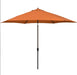 Sunline 11 Ft Patio Umbrella with Crank & Push Button Tilt, Outdoor Market Umbrella with UV Protection & Wind Vent, Metal Frame for Deck, Pool & Table, Tuscan