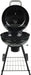 Grill Boss Charcoal Kettle Grill with Large 22-Inch Cooking Area - Includes Warming Rack, Bottom Storage Shelf, Ash Catcher & Wheels for Outdoor BBQ, Tailgating, Camping & Backyard Grilling