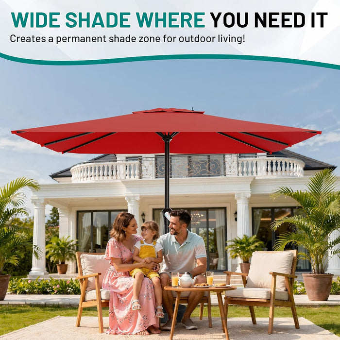 Rectangle Outdoor Patio Umbrellas
