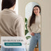 59"X16" Arched Full Length Mirror, Full Body Mirror with Aluminum Alloy Thin Frame, Leaning or Standing, Suitable for Bedroom, Livingroom, Cloakroom, Gold