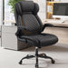 Ergonomic Office Chair, Big and Tall Leather Desk Chair with Lumbar Support