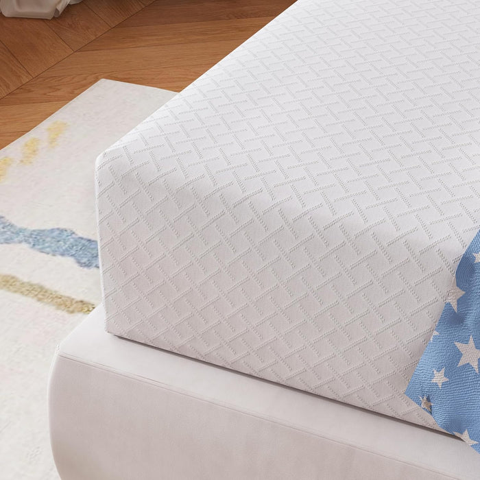 Full Size Mattress 8 Inch Green Tea Memory Foam Mattress for Cool Sleep & Pressure Relief, Certipur-Us Certified Medium Mattresses in a Box, 54"×75"×8"