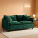 78Inch Green Modular Chenille Sectional Sofa Collection