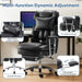 Ergonomic Home Office Desk Chair, Executive Chair, PU Leather