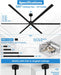 Reversible 120 Inch HVLS Commercial Industrial Fan