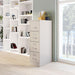 4-Drawer Vertical File Cabinet, Letter Size, Lockable, Putty