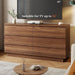 6 Drawer Dresser Walnut, Double Chest of Drawers
