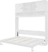 Queen Murphy Wall Bed With HydraulicLiftStorageCabinet