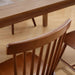 Farmhouse Style Windsor Chairs Set of 4, Vintage Kitchen & Dining Room Chairs with Spindle Back, Comfy Armless Solid Wood Side Chair for Home/Living Room/Restaurant, Walnut
