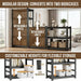 IndustrialGrade 5 Tier HeavyDuty Metal Bookshelf 72InchTall