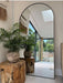 71"X32"Floor Mirror Full Length,Arched Full Length Mirror with Stand,Full Body Mirror,Hanging or Large Leaning for Bedroom Living Room Black