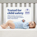 Premium Crib & Toddler Mattress – GREENGUARD Gold Certified & Certipur-Us Certified, Fits All Standard Crib & Toddler Beds, Waterproof Sleep Surface, Machine-Washable Outer Cover for Easy Care