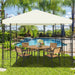 10 X 10 Feet Patio Gazebo Canopy Tent Garden Shelter