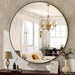 round Mirror 30 Black Wall Mounted Circle Mirrors