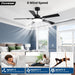 52 Inch Ceiling Fan With EnergyEfficient Illumination
