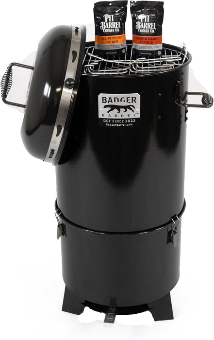 16.5-Inch  Cooker | Charcoal Smoker | Hibachi Style Grill | Portable | Versatile