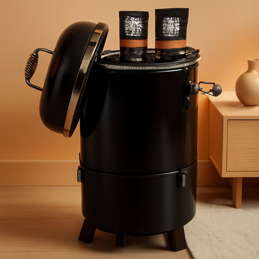 16.5-Inch  Cooker | Charcoal Smoker | Hibachi Style Grill | Portable | Versatile