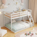 Durable Engineered Twin Over Full Bunk BedFrameSystem