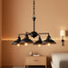 Oil Rubbed Bronze Four-Light Indoor Chandelier 16-Inch