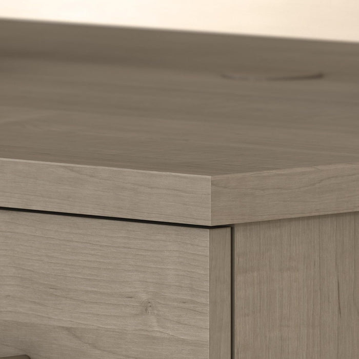 Durable 60W Office Desk with Drawers in Gray - ShipItFurniture