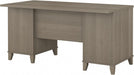 Durable 60W Office Desk with Drawers in Gray - ShipItFurniture