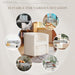 Cream PlushSherpa Barrel Armchair With Storage Ottoman