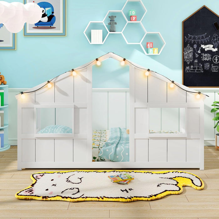 Montessori Twin House Bed With Ambient Illumination