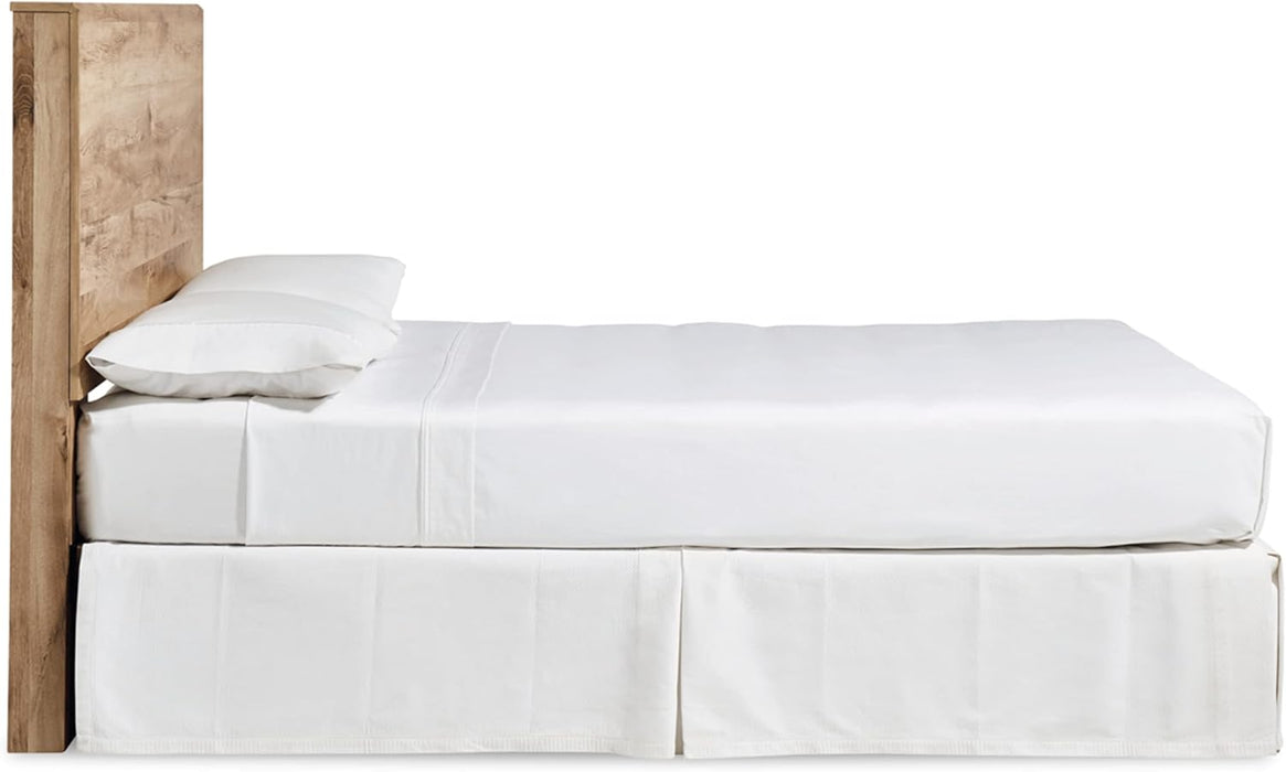 Hyanna Rustic Decorative Laminate Panel Headboard ONLY, Queen, Brown