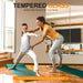 Home Gym Mirror,48''X24''X2Pcs Silver,Large Full Body Tempered Glass Frameless, Wall-Mounted for Gym, Yoga, Garage, Bedroom, Bathroom