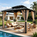 10x10 Feet Hardtop Gazebo PremiumQuality Outdoor Patio