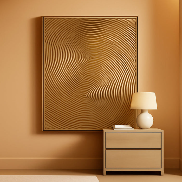 Art Hand-Painted Modern Abstract Oil Painting 40X28 Inches Gold Texture Oil Painting Home Office Corridor Wall Decorative Art Painting