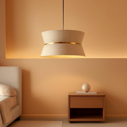 Lighting Collection – Alma Bleached Natural Rattan & Brass Gold 4-Light Adjustable Chandelier, Contemporary Glam Hanging Ceiling Fixture with LED Bulbs Included (CHA4037A)