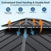 10x12 Hardtop Gazebo WeatherResistant Double Roof Patio
