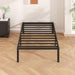 Metal Platform Bed Frame 14 Inch Tall,No Box Spring Needed,Twin Size Bed with Heavy Duty Strong Support Slats,Easy to Assemble,Black