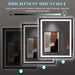 LED Bathroom Mirror, Bathroom Vanity Mirror, 30"X36"