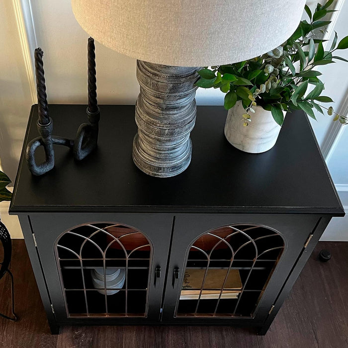 Small Solid Wood Hallway Storage Solutions Cabinet