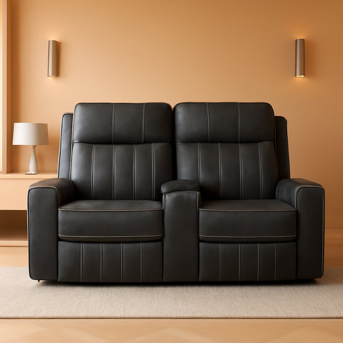 Gray Reclining Loveseat rana