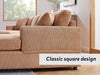 Oversized U-Shaped Sectional Sofa with Chaise