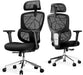 Big & Tall Ergonomic Mesh Office Chair 400 Lbs with Lumbar Support, Recline