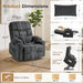 Dual Motor Power Lift Recliner Chair for Elderly with Massage & Heat