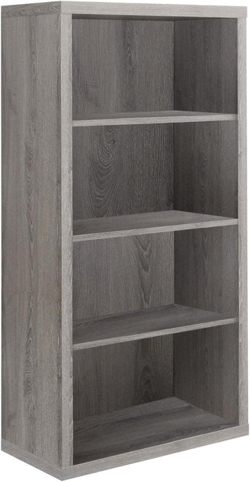 I 7060 Bookshelf, Bookcase, Etagere, 5 Tier, 48"H, Office, Bedroom, Laminate, Brown, Contemporary, Modern